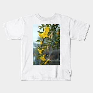 Carolina jessamine (Gelsemium sempervirens) (C033/6431) Kids T-Shirt